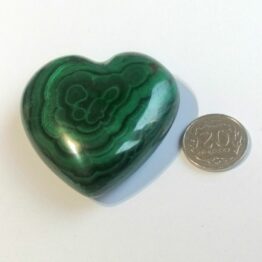 Naturalny kamień Malachit regularne kształty nr 8