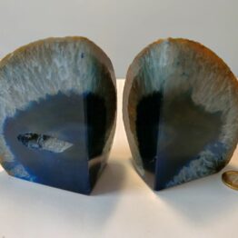 Naturalny kamień Agat polerowany komplet duży okaz