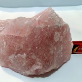 Naturalny kamień Kwarc Różowy bryła Duży okaz