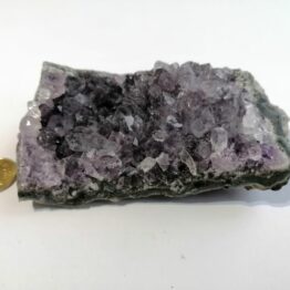 Naturalny kamień Ametyst w formie krystalicznej szczotki nr 3