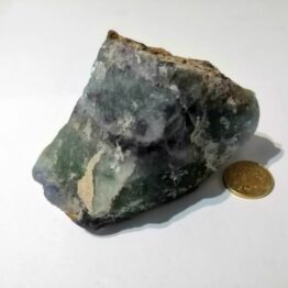 Naturalny kamień Fluoryt tęczowy w formie surowych brył nr 3