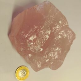 Naturalny kamień Kwarc Różowy w formie surowych brył nr 3